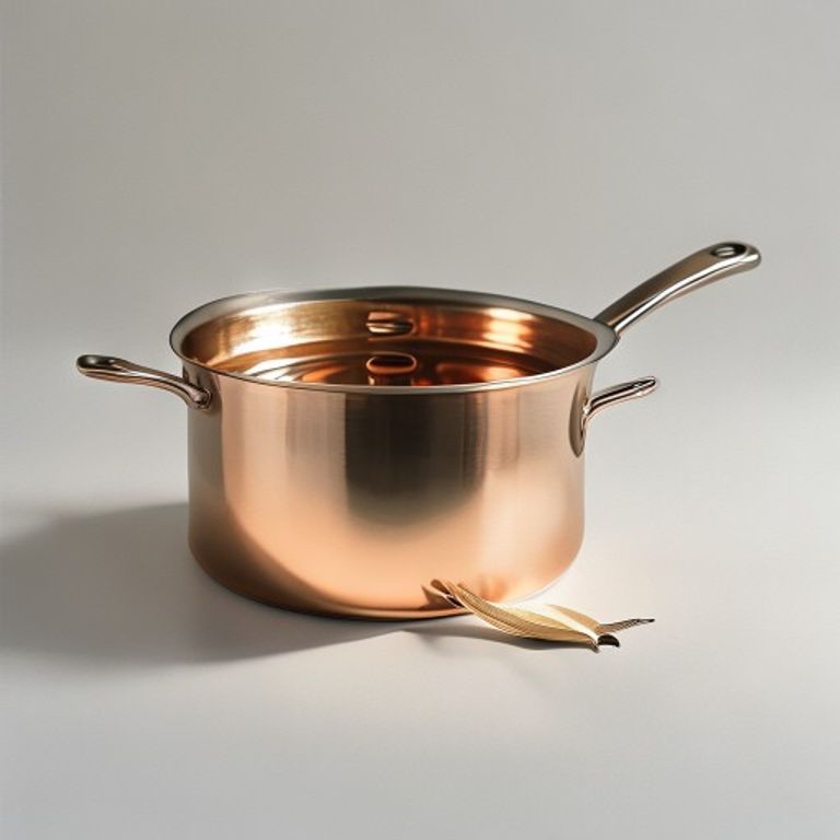 copper mirror finish saucepan 2l copper mirror finish saucepan 2l