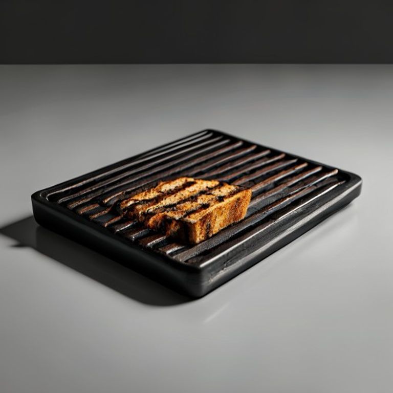 non stick square grill tawa 24cm non stick square grill tawa 24cm