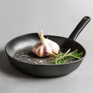 pre seasoned cast iron skillet 26cm