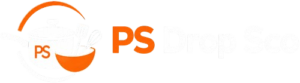 ps drop sco logo white