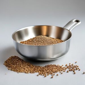 tri ply stainless steel tadka pan